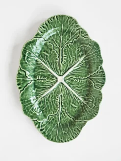 Cabbage Oval Plate - Small