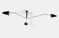 Ceiling Lamp with Three Rotating Arms