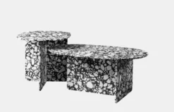 Chap Side Table - Palladio Moro - 60 cm