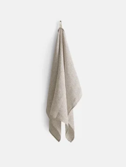 Checks Dishtowel - Brown