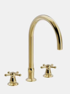 Christiansborg Tap Ø200 - 3-hole - Brass