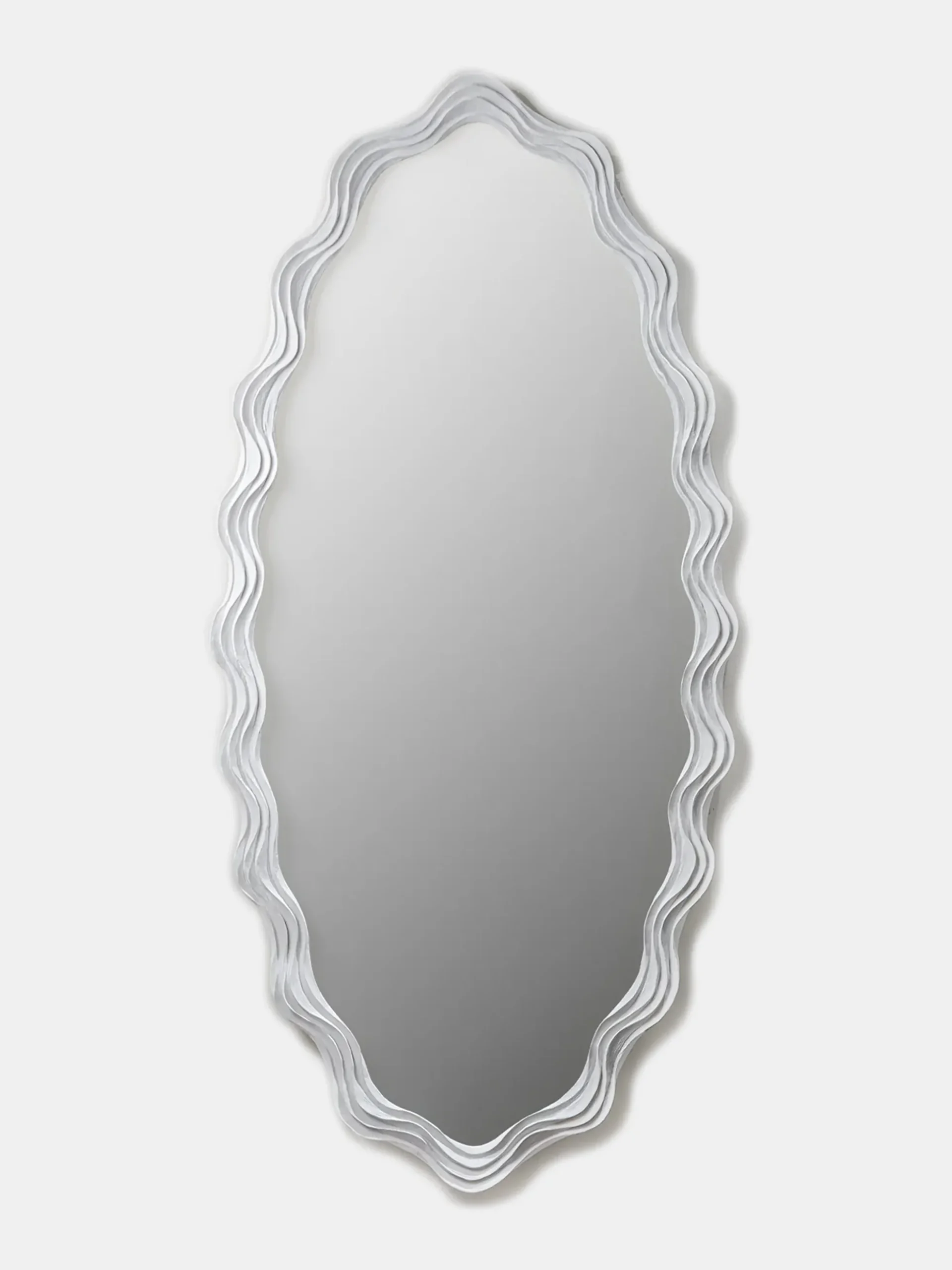 Clam Shell Mirror Large Oval