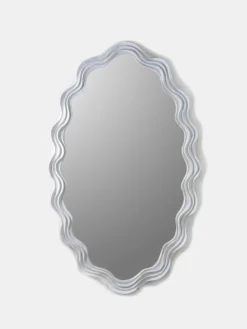 Clam Shell Mirror Oval