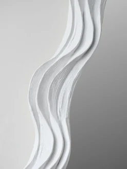 Clam Shell Mirror Oval