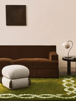 Climbing Vine Rug - Olive
