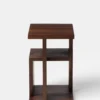Constructivist Side Table - Walnut