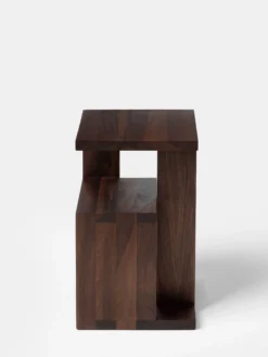 Constructivist Side Table - Walnut