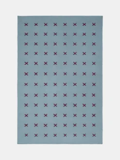 Cross - Blue/Burgundy