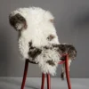 Curly Sheepskin - Brown White