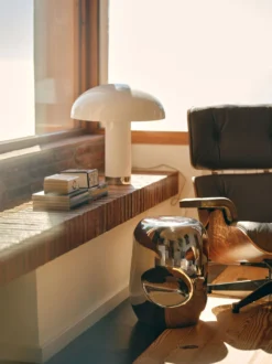 Currents Chrome Side Table