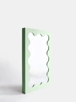 Curvy Mirror Mini - Green