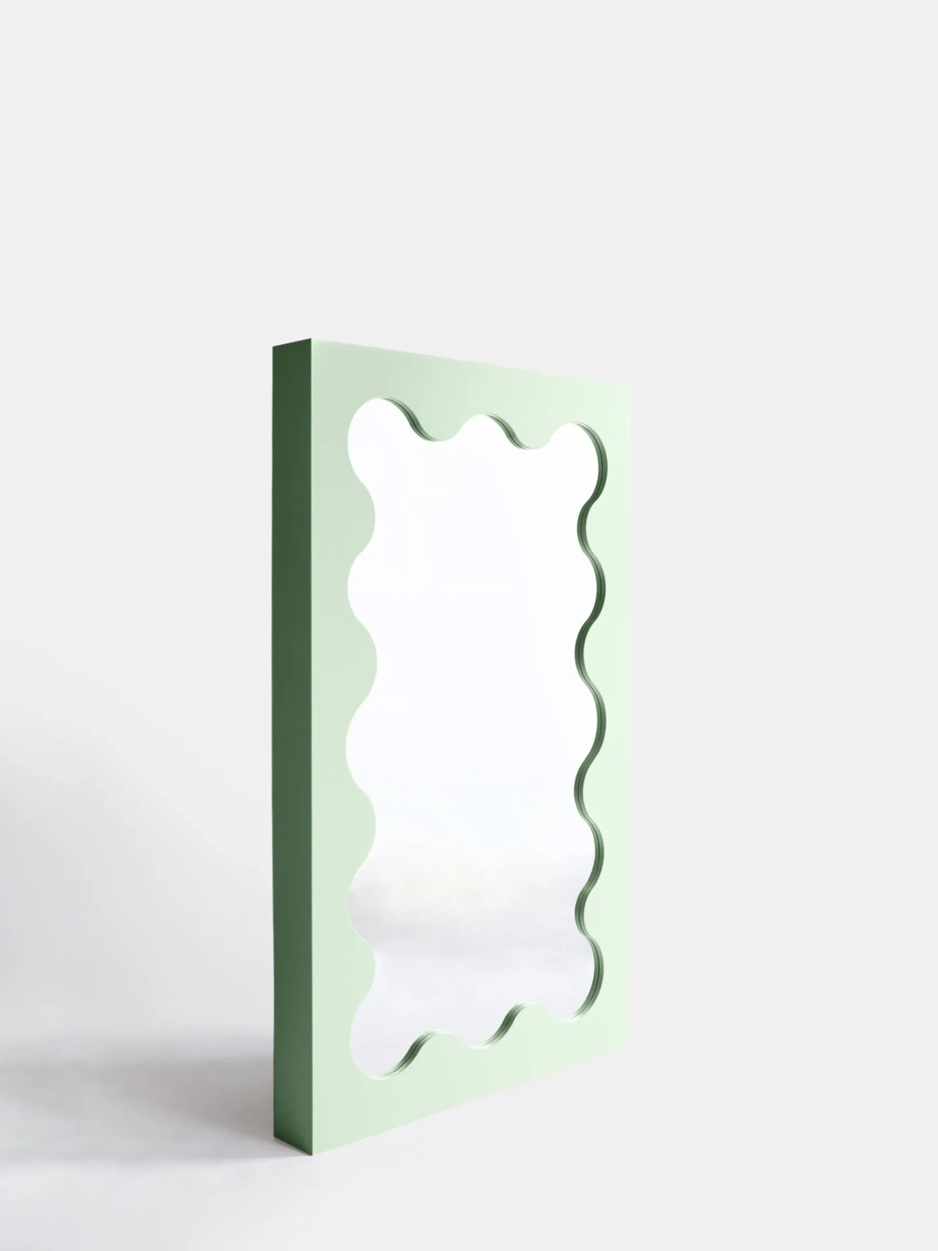 Curvy Mirror Mini - Green