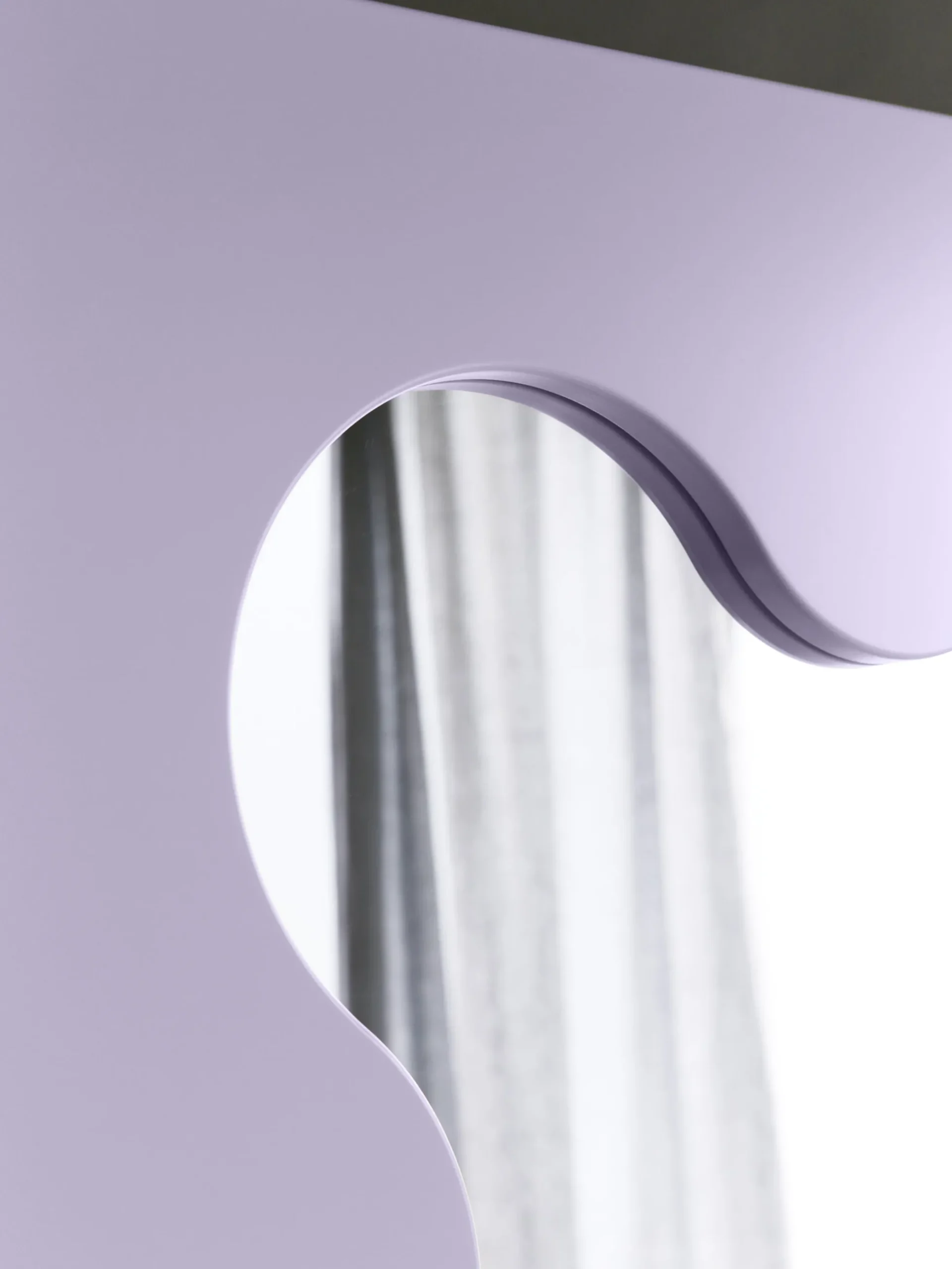 Curvy Mirror Mini - Lilac