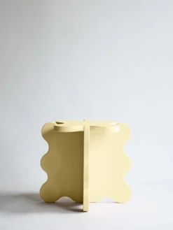 Curvy Table Mini - Light Yellow