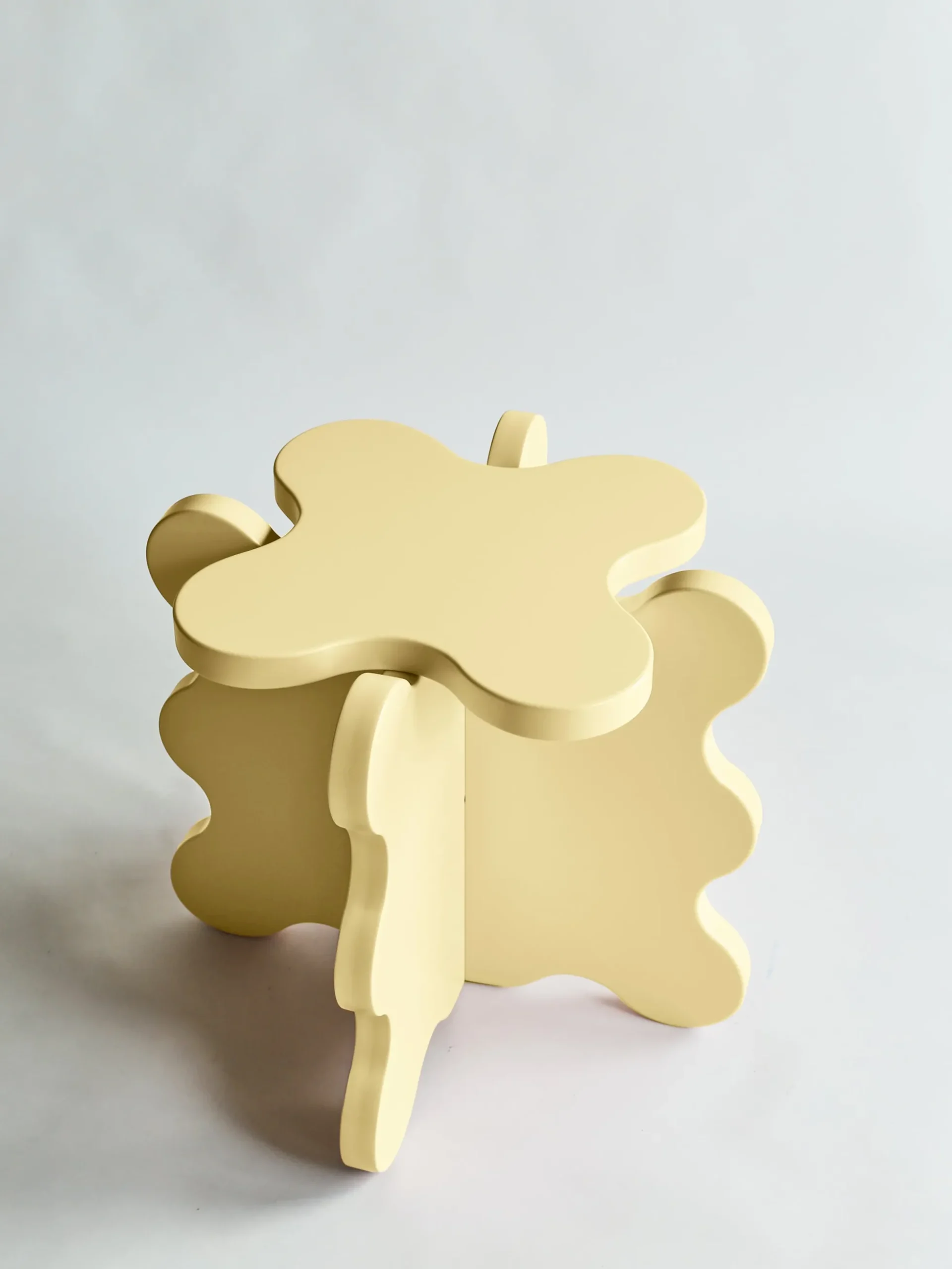 Curvy Table Mini - Light Yellow