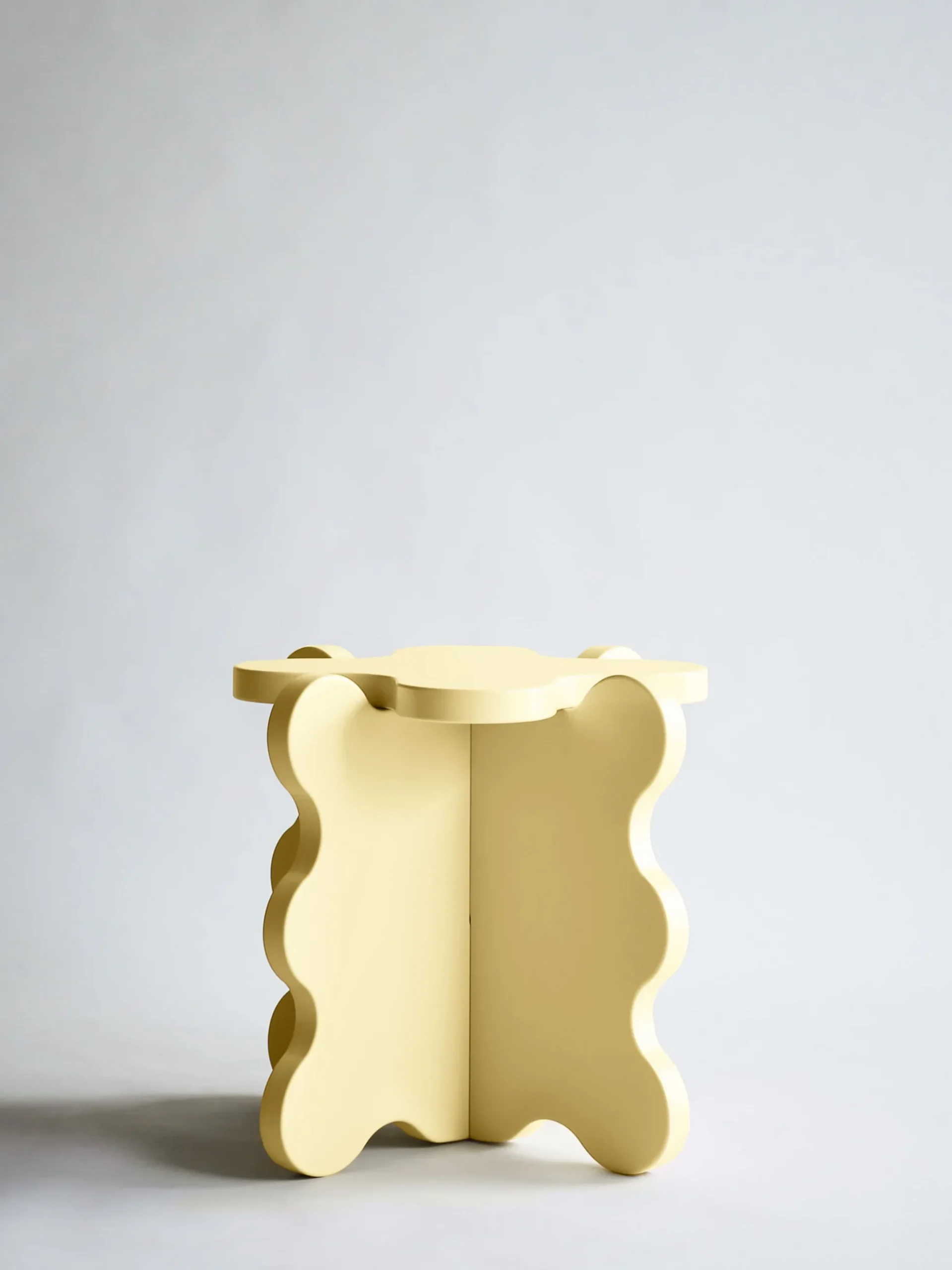 Curvy Table Mini - Light Yellow