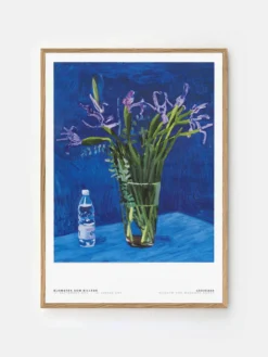David Hockney - Iris with Evian Bottle