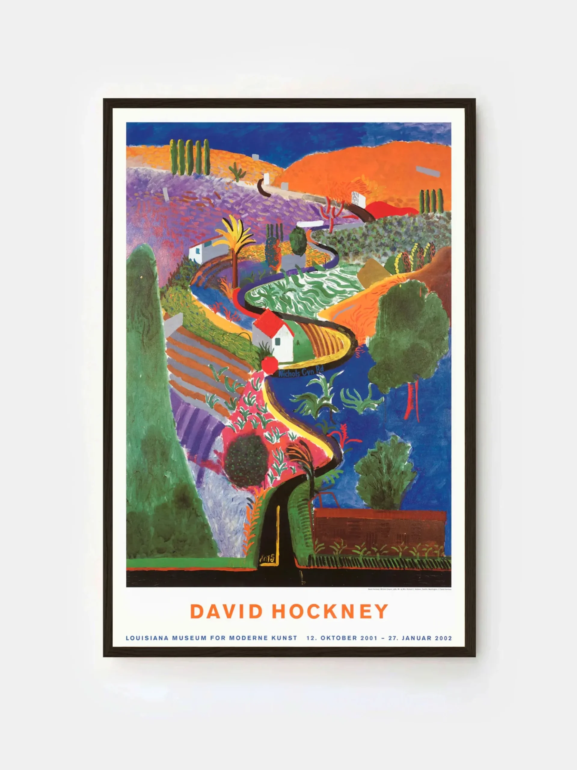David Hockney - Nichols Canyon