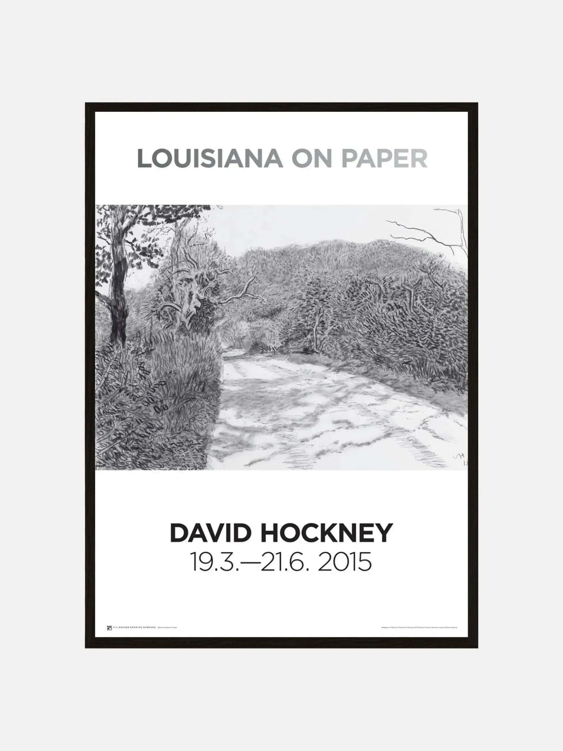David Hockney - Worldgate 6-7 May from the Arrival of Spring in 2013