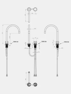 Déca Tap Ø200 - 2 hole