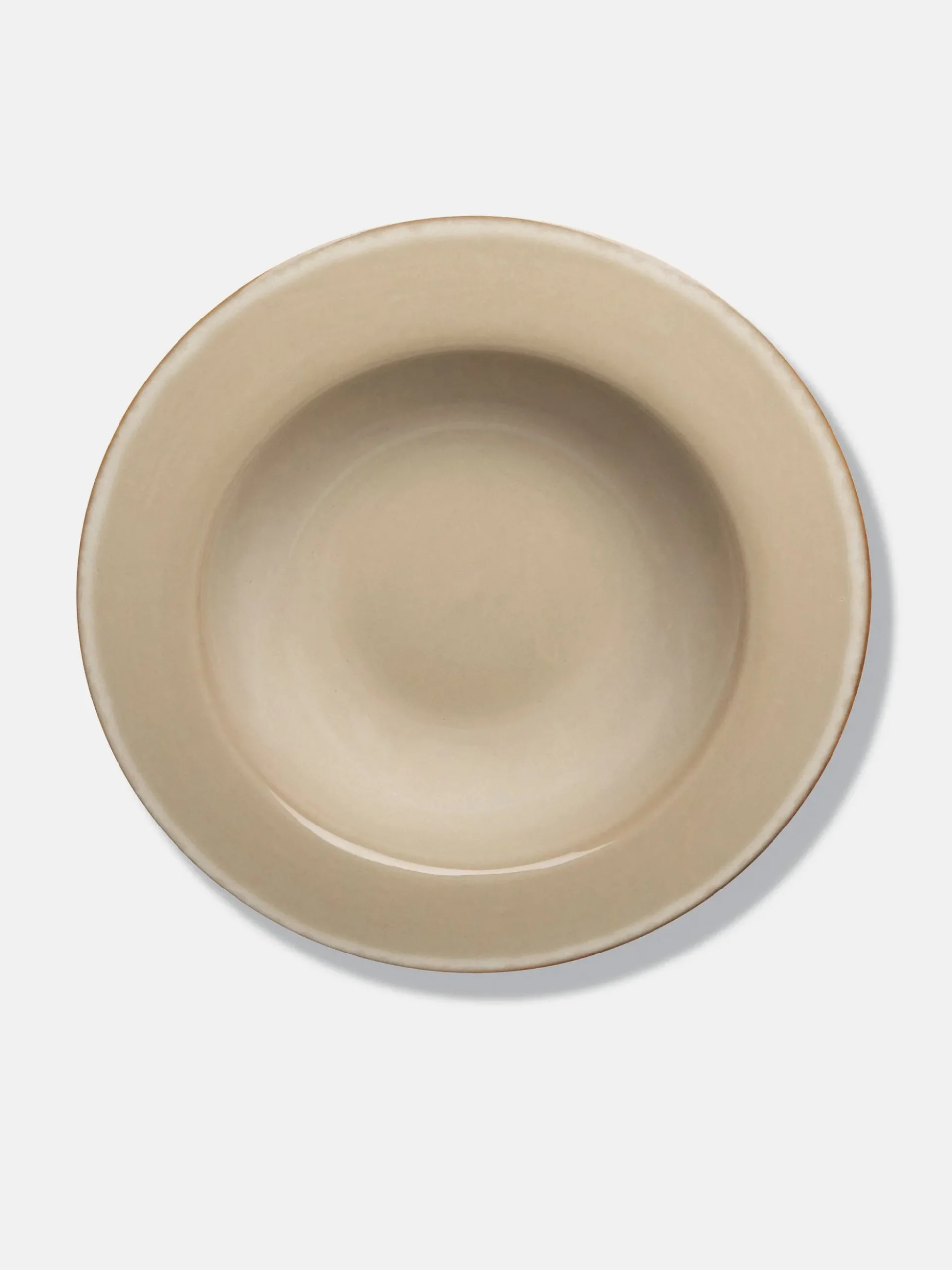 Degustation Large Round Misty Grey and Dark Blue