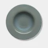 Degustation Small Round Blue Grey and Dark Blue