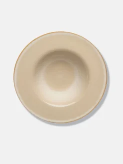 Degustation Small Round Misty Grey and Dark Blue