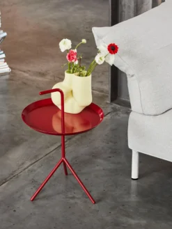 DLM Table - Cherry Red High Gloss