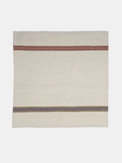 Dock Tea Towel - Leather Stripe