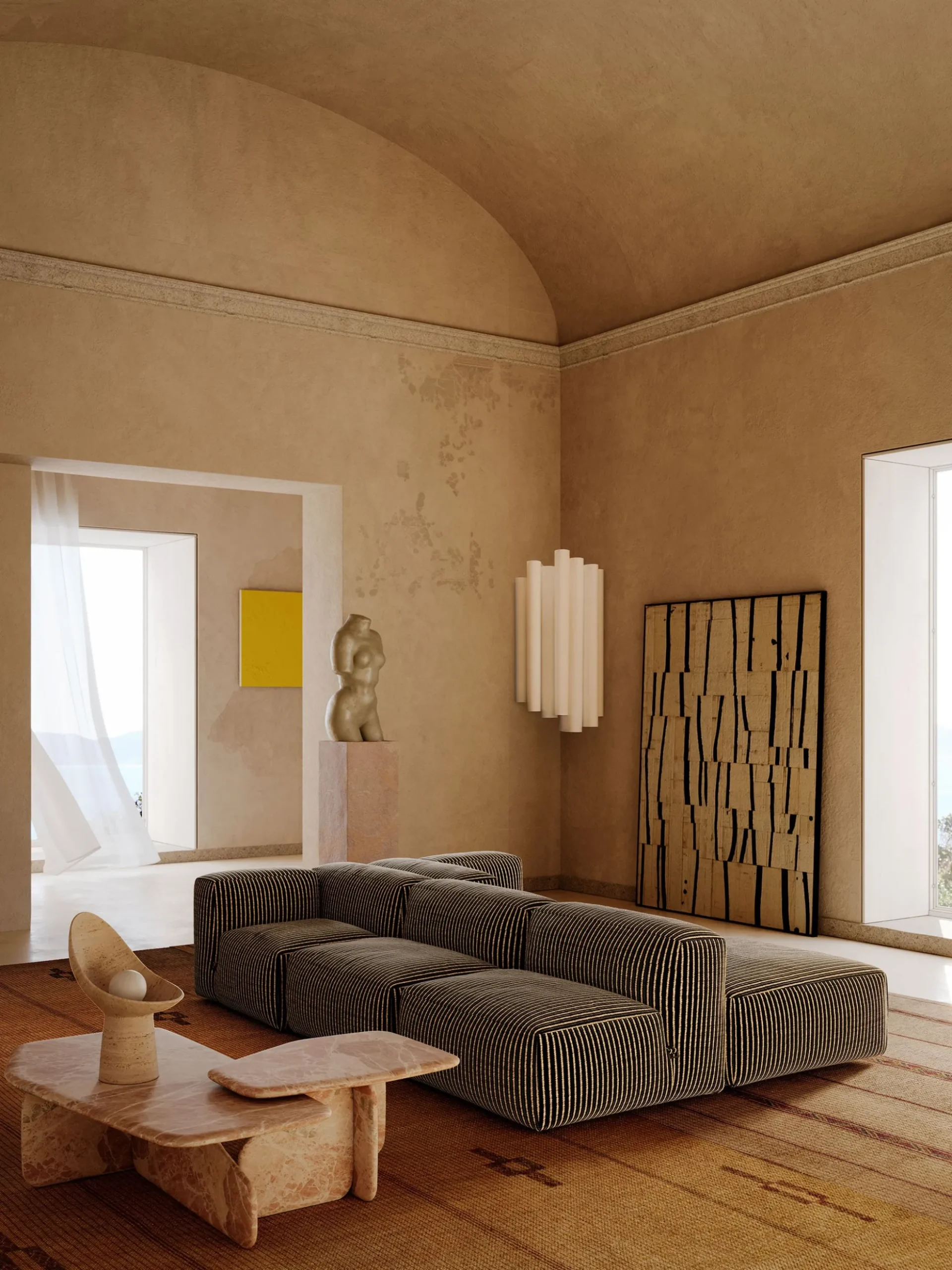 Dolmen Sofa Table