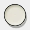 Dé - Plate 28 cm Off White - Black No3