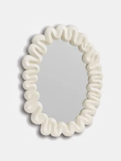 Dribble Mirror - White
