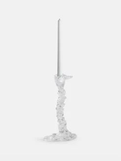 Drip Candle Holder Glass - Large