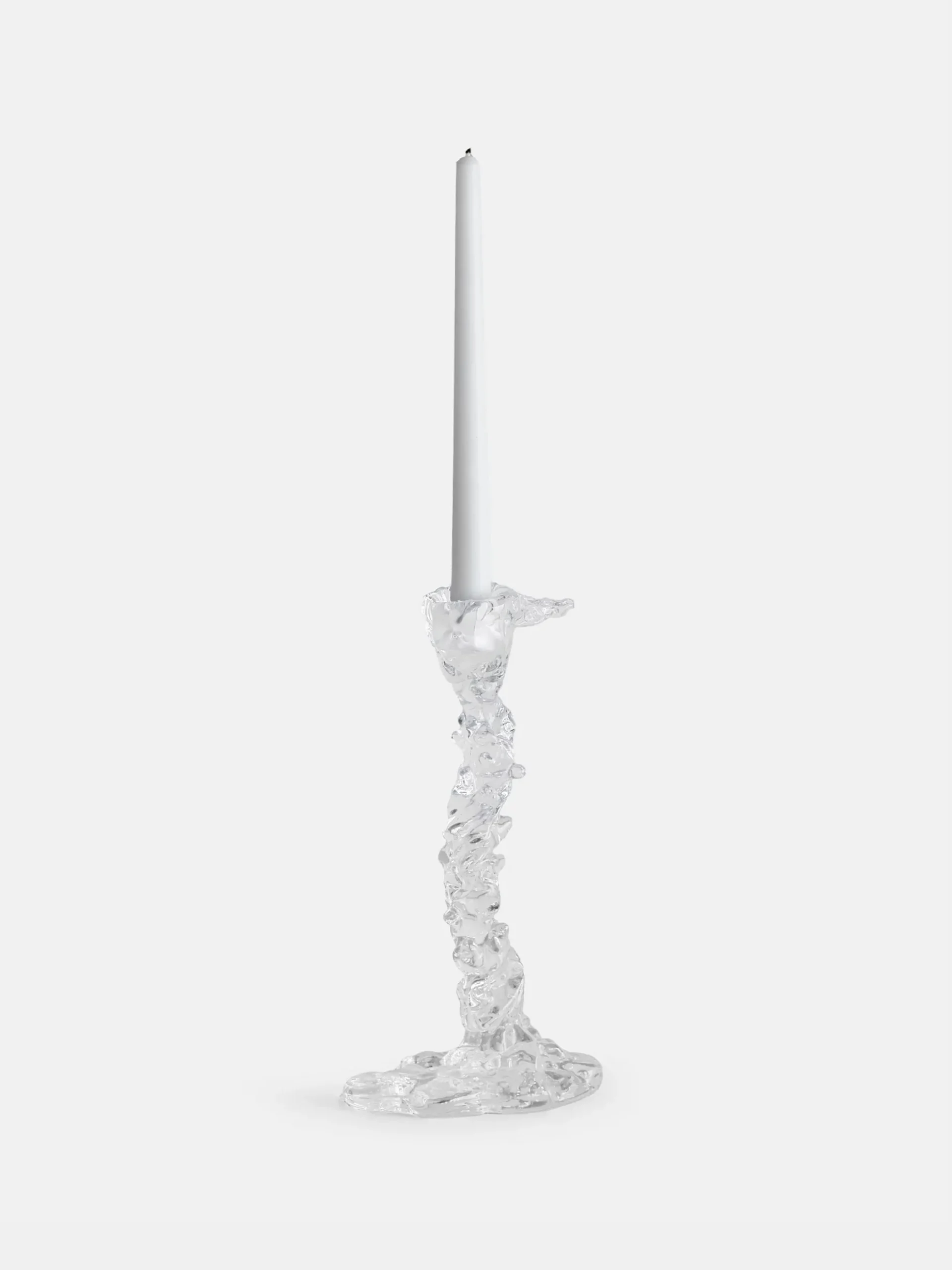 Drip Candle Holder Glass - Large