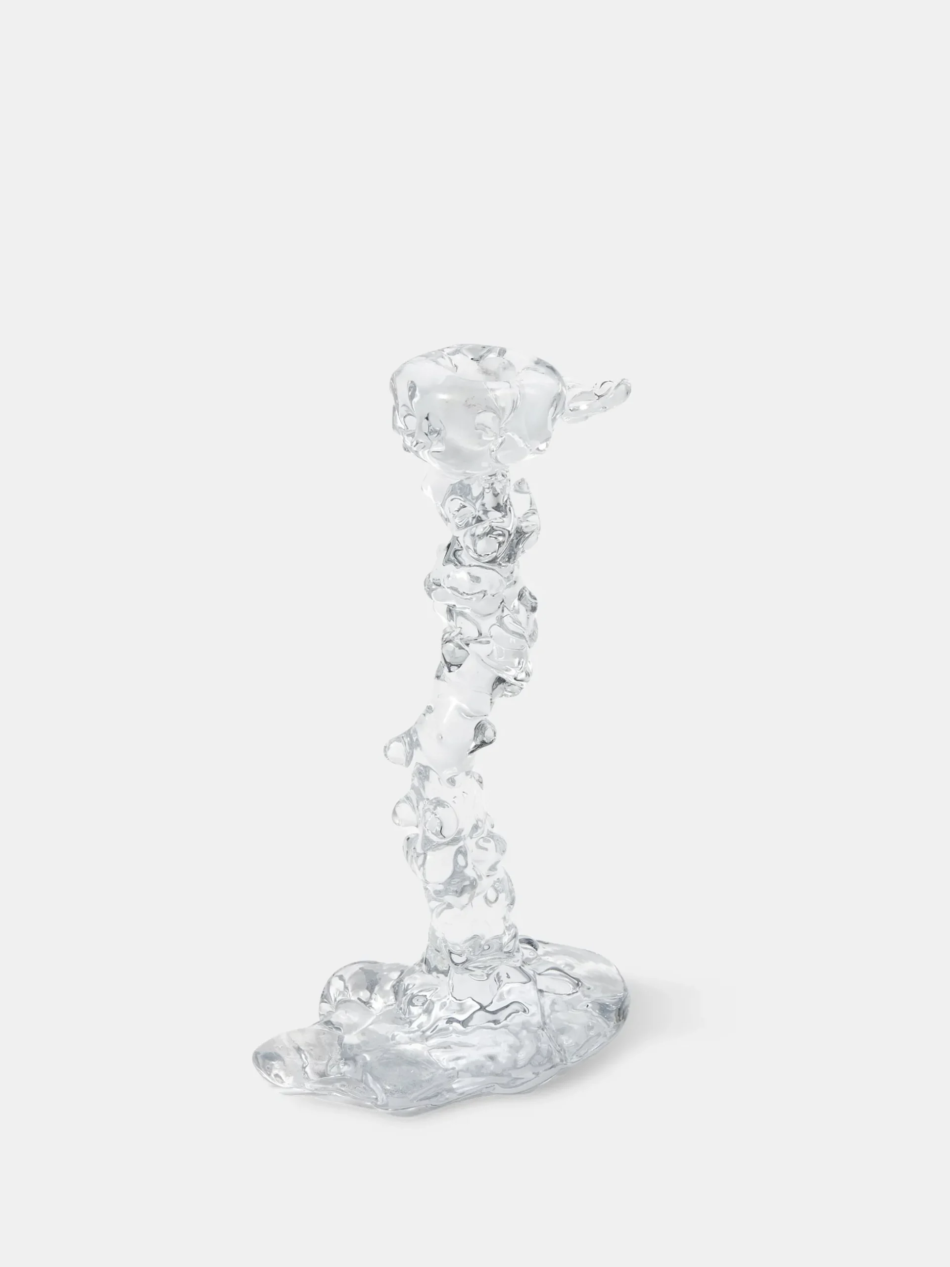 Drip Candle Holder Glass - Large