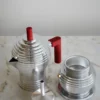 Espresso Coffee Maker Pulcina 6 Cups - Red