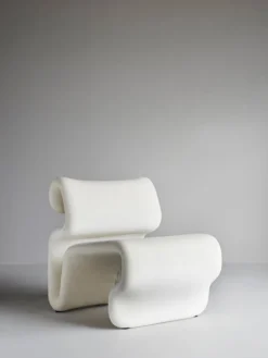 Etcetera Easy Chair - Creme White