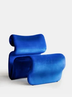 Etcetera Easy Chair - Klein Blue