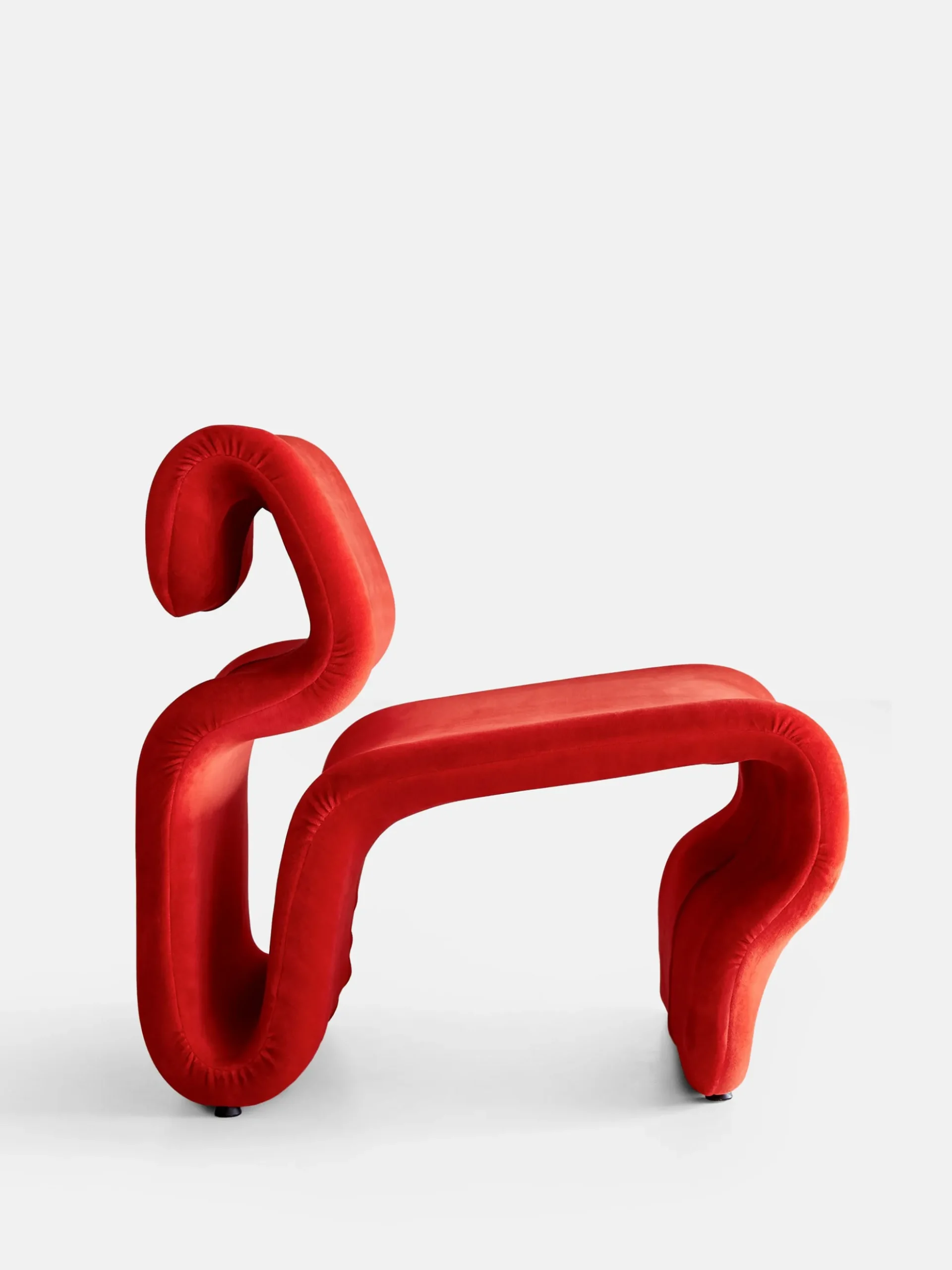 Etcetera Easy Chair - Scarlet Red