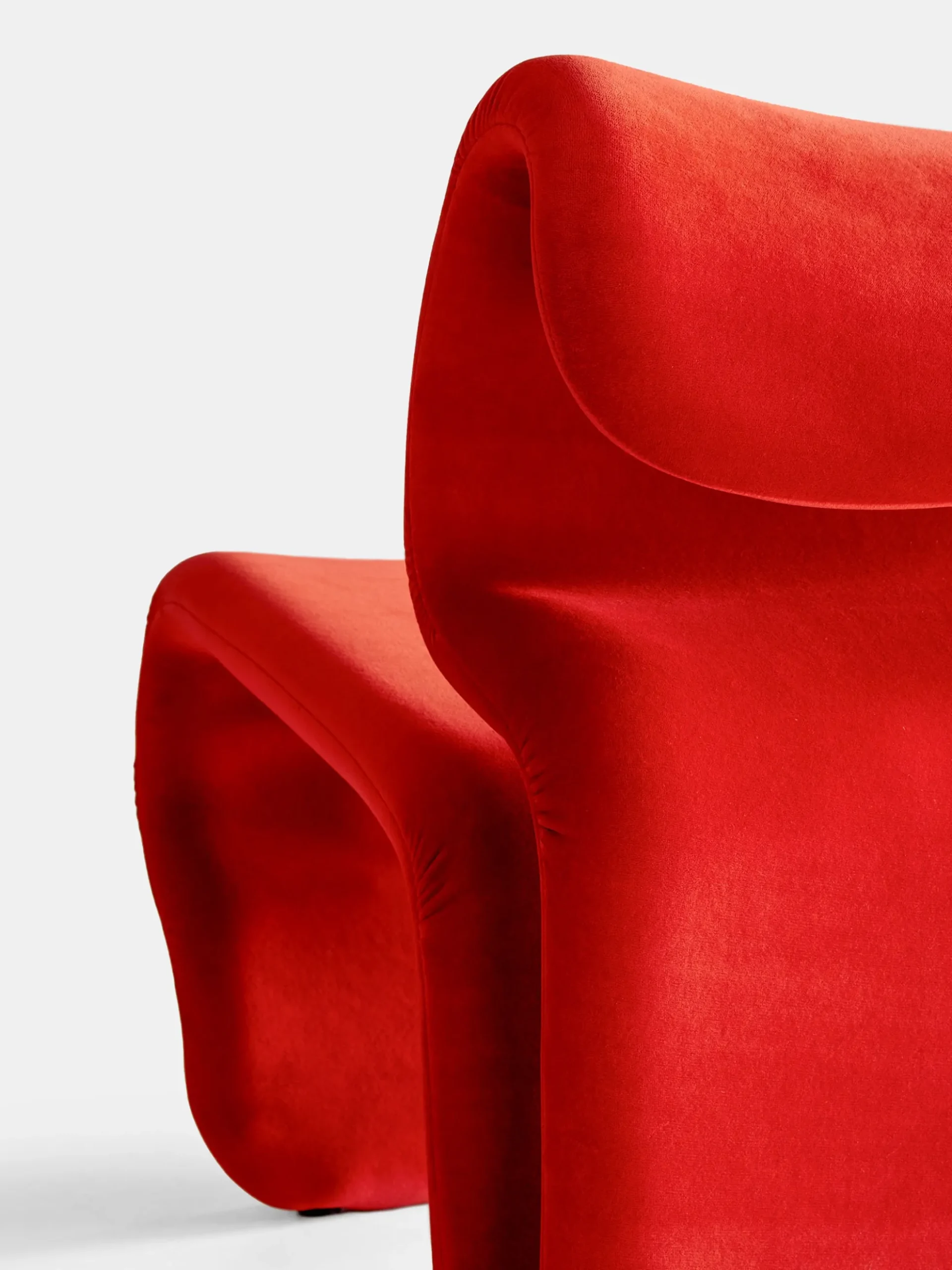 Etcetera Easy Chair - Scarlet Red