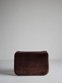 Etcetera Footstool - Chocolate Brown