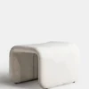 Etcetera Footstool - Creme White