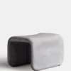 Etcetera Footstool - Zink Grey