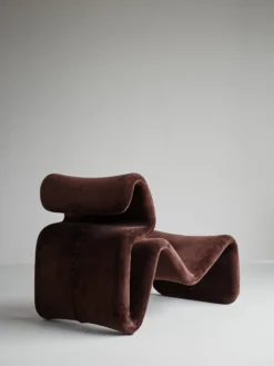 Etcetera Lounge Chair - Chocolate Brown