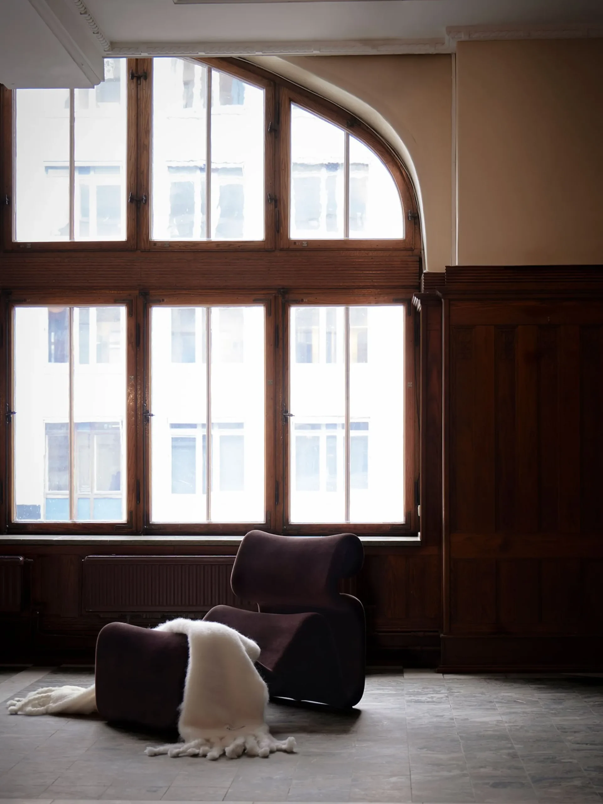 Etcetera Lounge Chair - Chocolate Brown