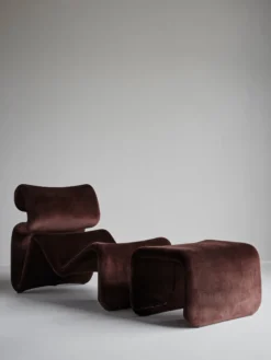 Etcetera Lounge Chair - Chocolate Brown