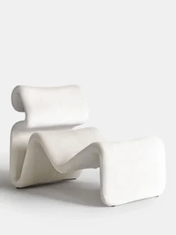 Etcetera Lounge Chair - Creme White