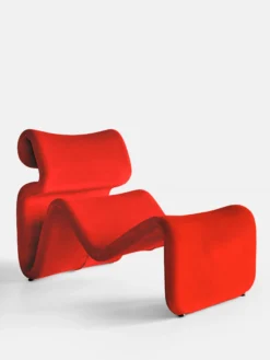 Etcetera Lounge Chair - Scarlet Red