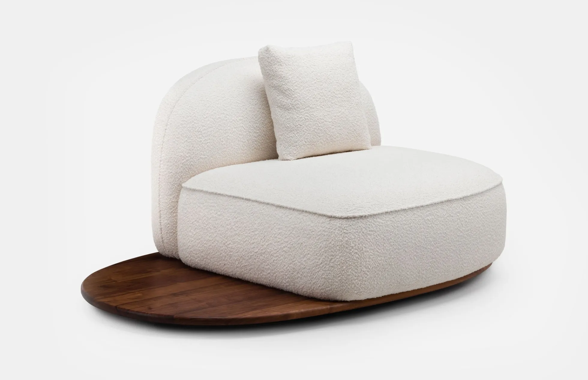 Faial Armless Lounge Chair