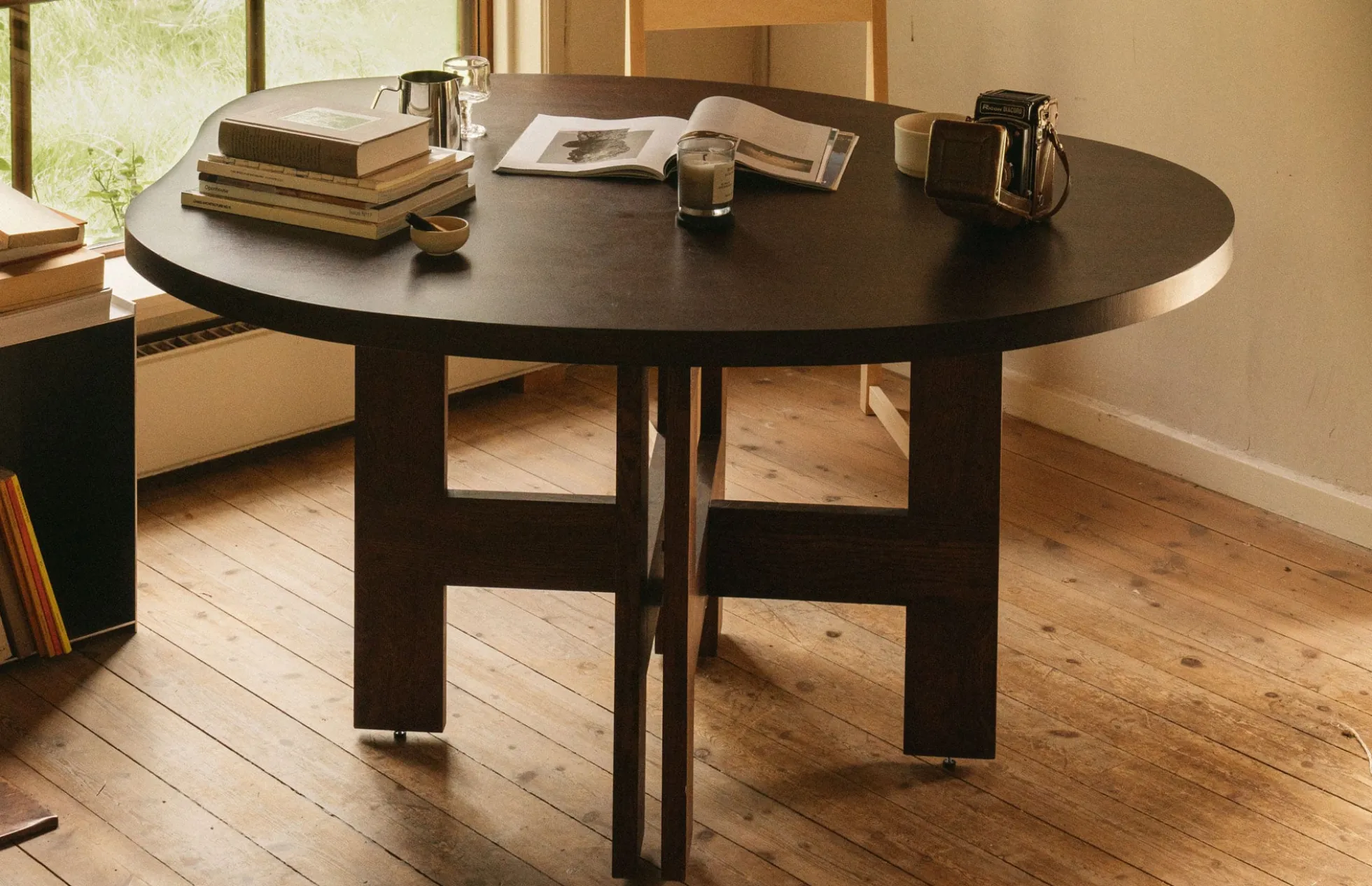 Farmhouse Trestle Table Pond